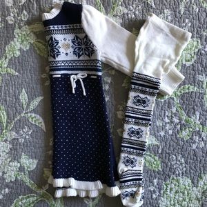 Gymboree Sweater Dress & Tights